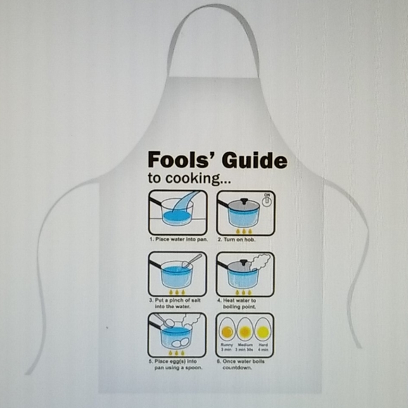 Fools Guide to Cooking Apron - Picture 5 of 5
